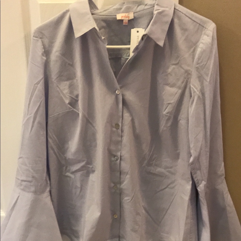 Pixley bell sleeve shirt. NWT Size Med